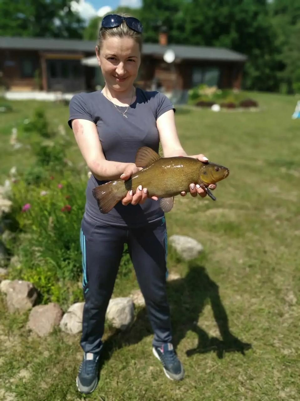 Улов гостя: линь